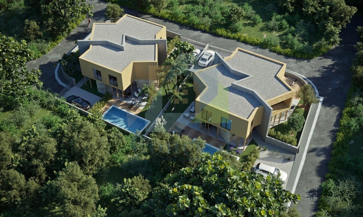 Novigrad, okolica, Dvojna hiša s parcelo na mirni lokaciji