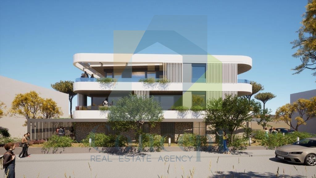 Umag, uža okolica, Luksuzni stan na 1. katu novogradnje, 2 km od mora