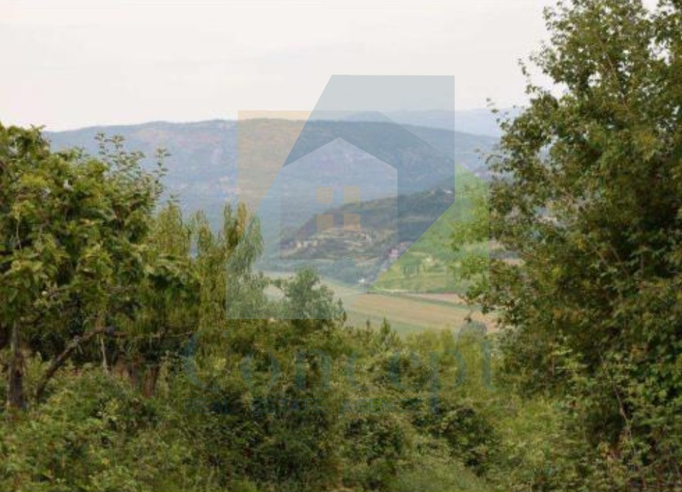 Motovun, okolica, Imanje za obnovo na hribu s pogledom na Motovun in naravo, PRILOŽNOST za investitorje