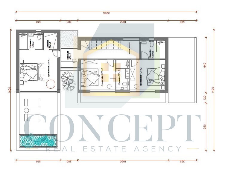 Poreč, okolica, moderna, luksuzna hiša na mirni lokaciji, 10 km od morja