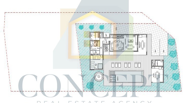 Poreč, okolica, moderna, luksuzna hiša na mirni lokaciji, 10 km od morja