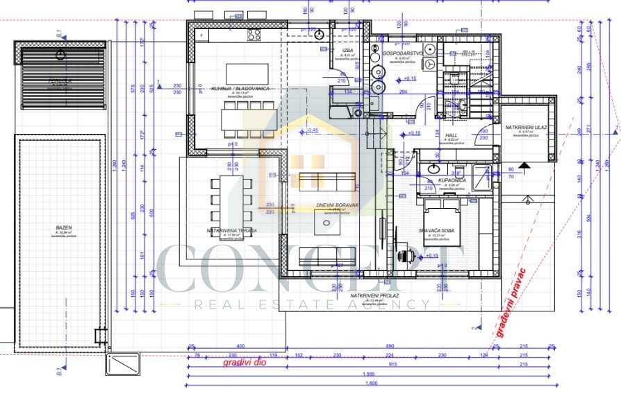 Poreč, okolica, moderna, luksuzna vila s bazenom, 12 km od morja