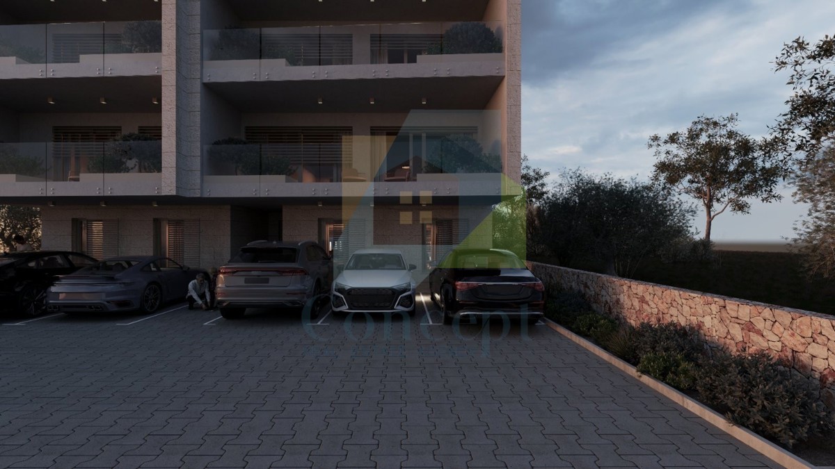 Poreč, okolica, Luksuzni stan v prvem nadstropju s balkonom 3 km od morja