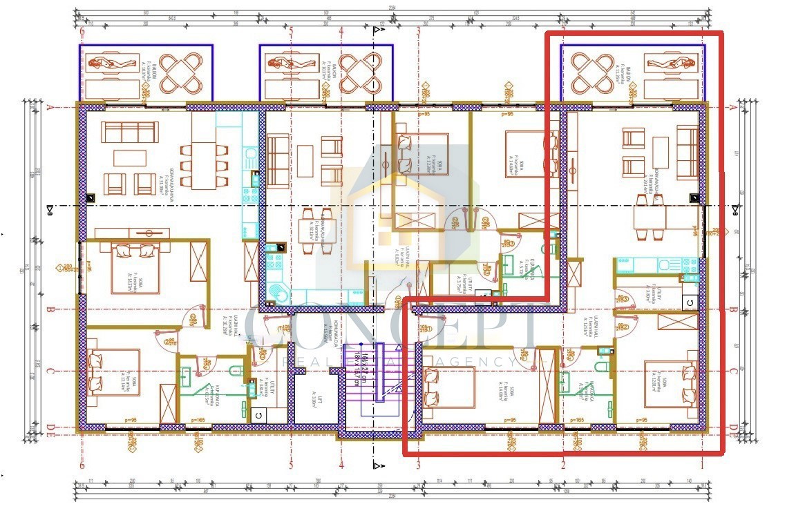Tar, Poreč - EKSKLUZIVNA PONUDA - Luksuzno stanovanje v 2. nadstropju, 3 km od morja