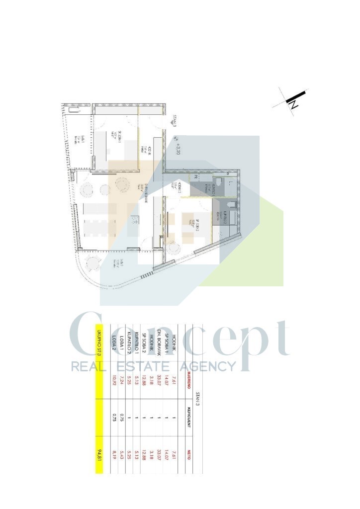 Umag, ožja okolica, Luksuzni stan na 1. nadstropju novogradnje, 2 km od morja
