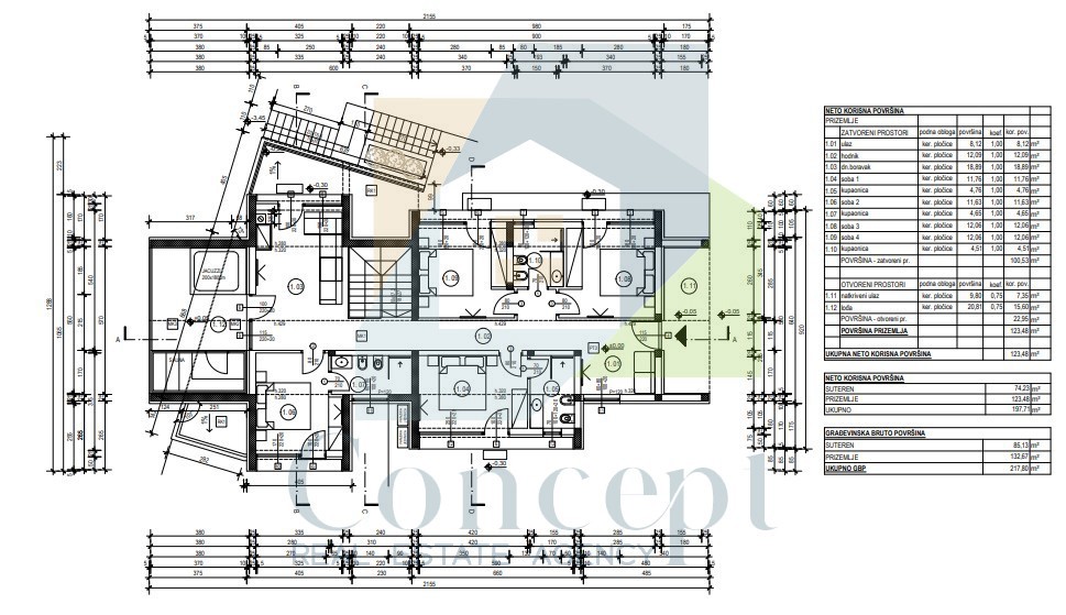 Poreč, okolica, Dizajnerska vila s bazenom, 13 km od morja