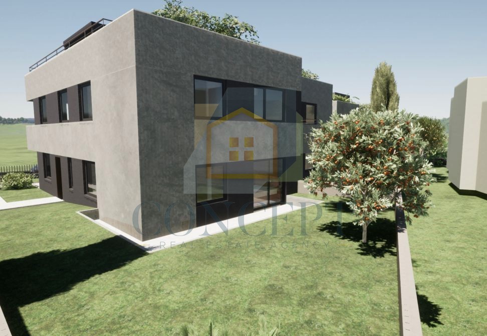 Poreč, Uža okolica, Luksuzno stanovanje v pritličju s vrtom, 1500 m od morja