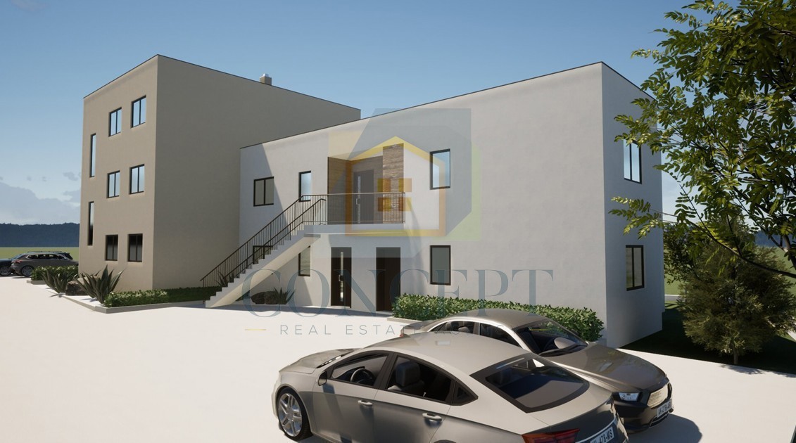 Poreč, okolica, Stan v 1. nadstropju nove gradnje, 3 km od morja