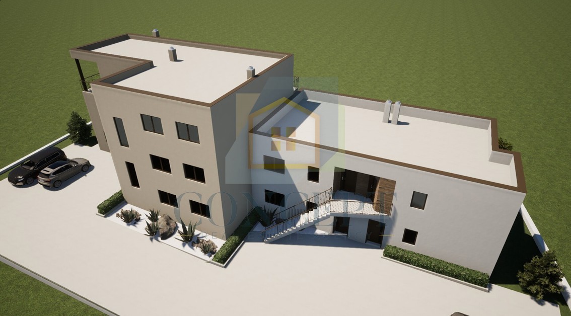 Poreč, okolica, Stan v 1. nadstropju nove gradnje, 3 km od morja