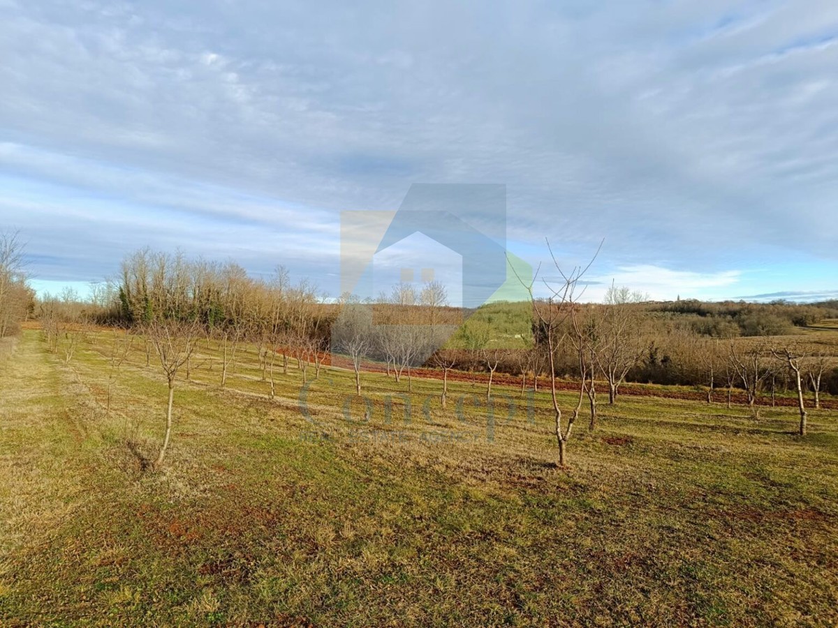 Poreč, okolica, Građevinsko zemljišče 1100 m2 z negrađevinskim.