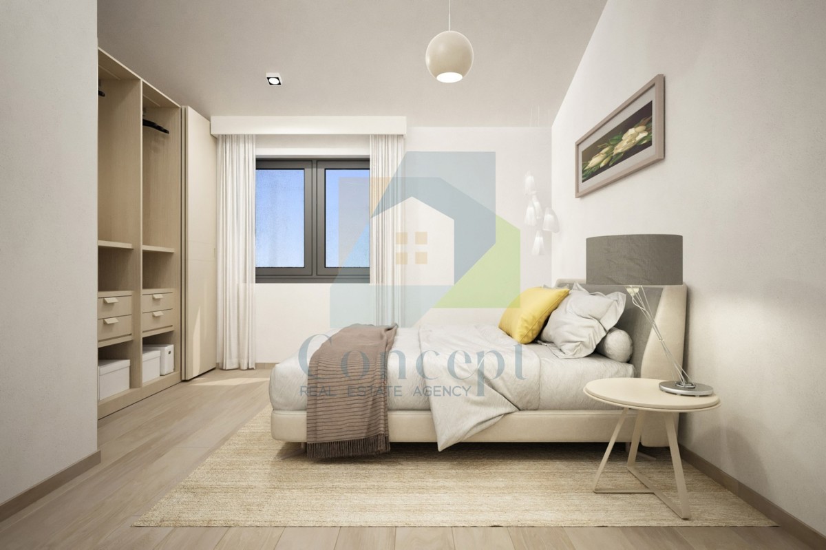 Poreč, okolica, Dvoetažni stan s 2 spalnici in pogledom na morje