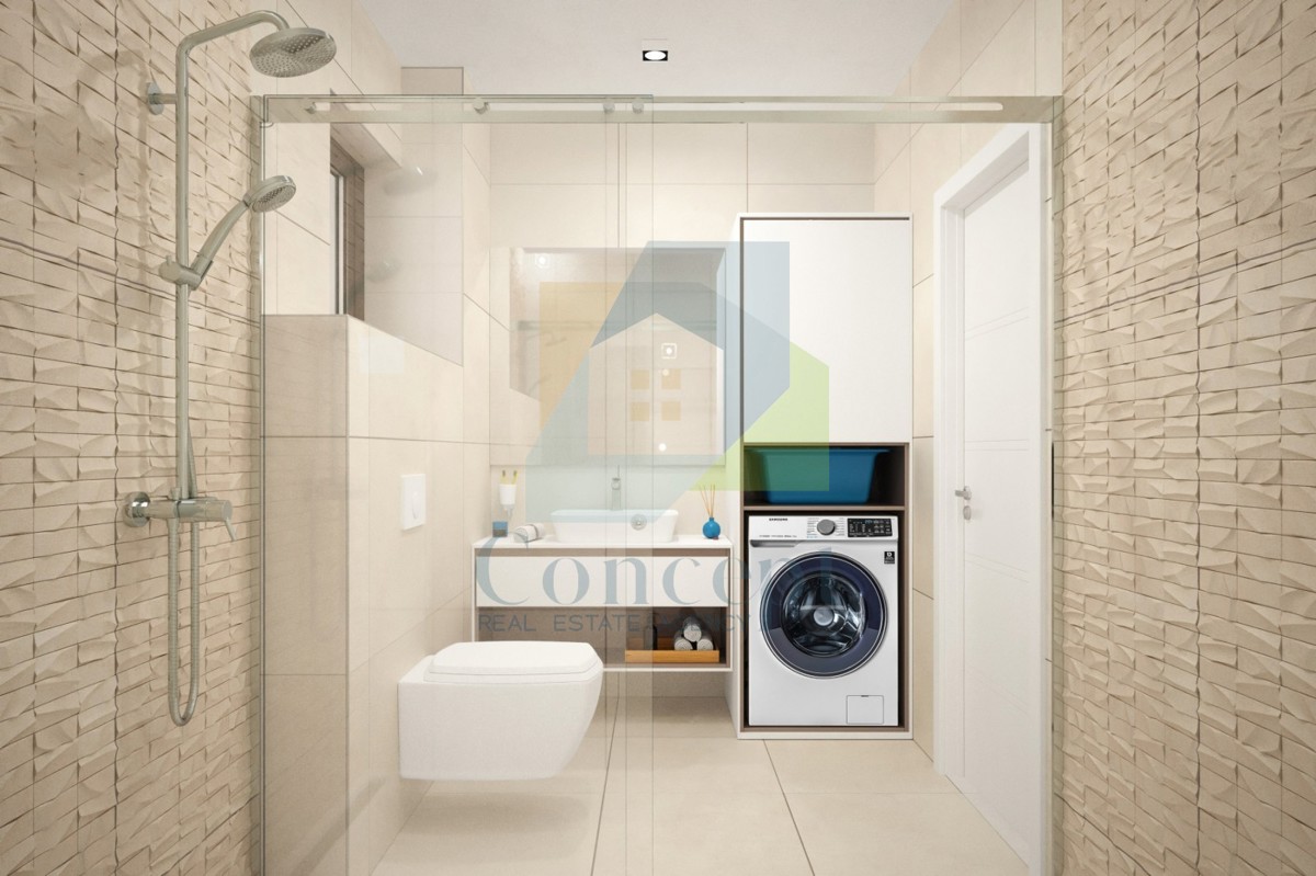 Poreč, okolica, Dvoetažni stan s 2 spalnici in pogledom na morje