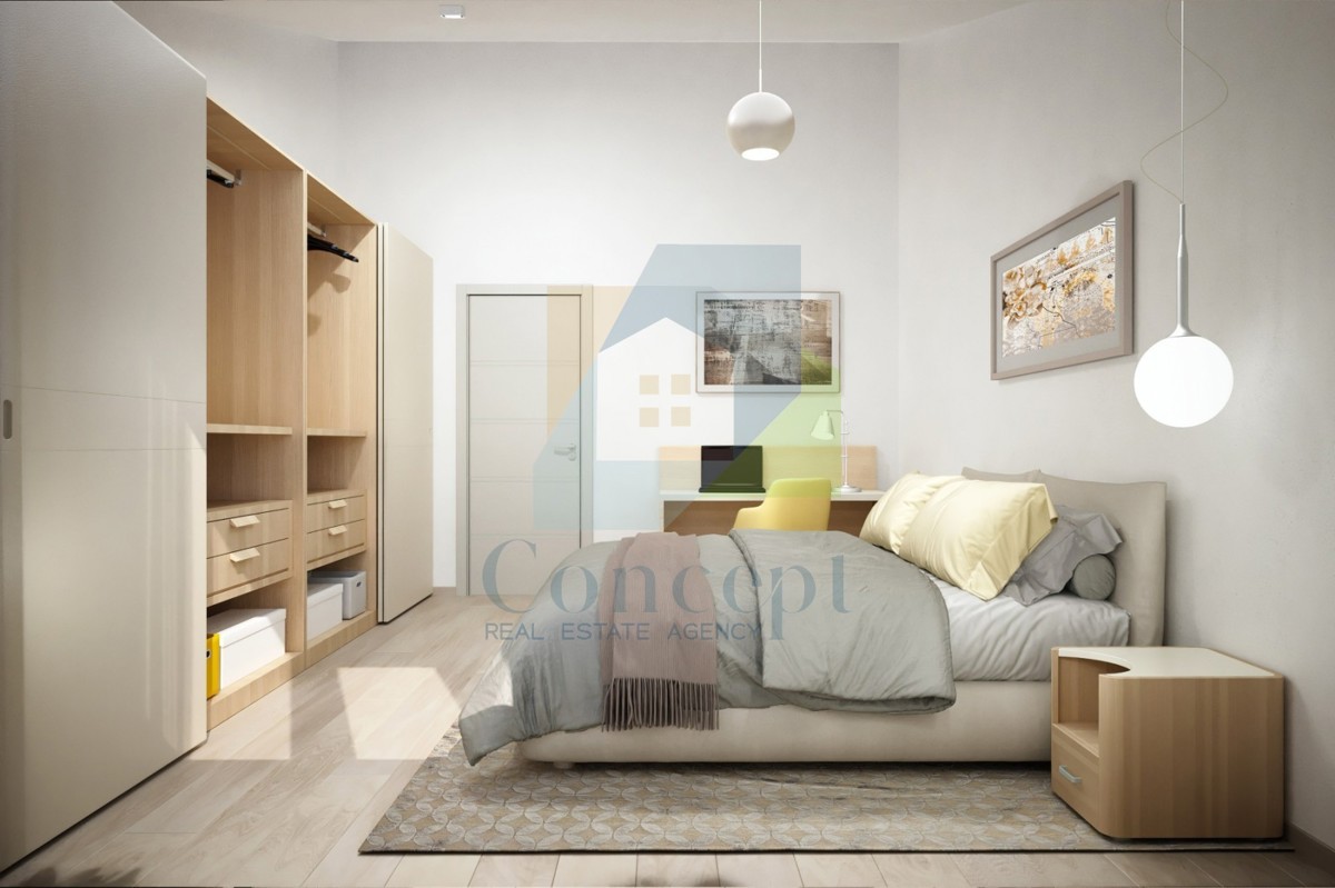 Poreč, okolica, Dvoetažni stan s 2 spalnici in pogledom na morje