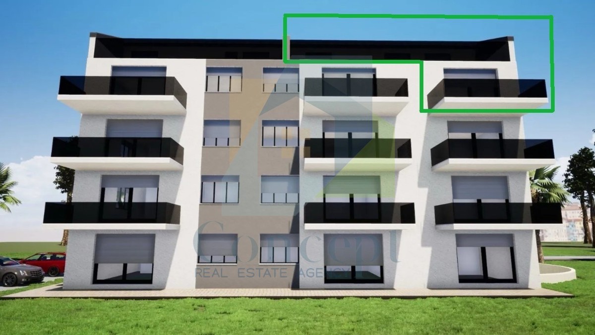 Tar, Poreč - EKSKLUZIVNA PONUDA - Luksuzni dvoetažni penthouse, 3 km od morja