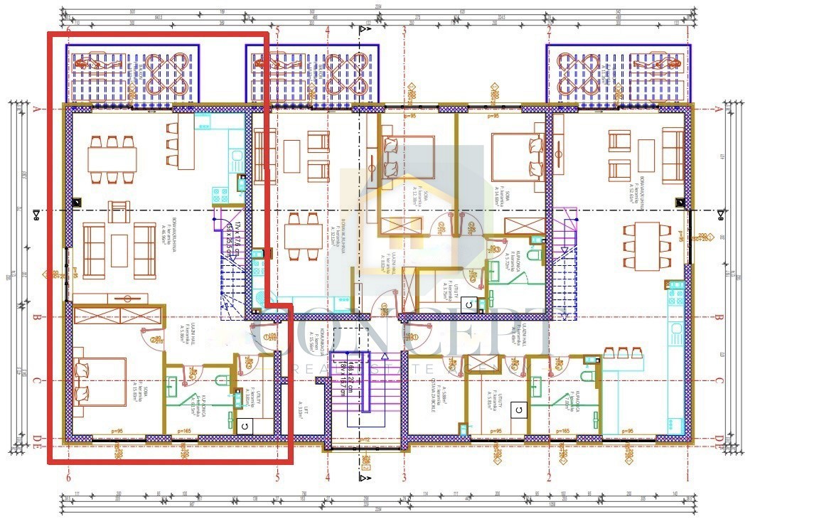 Tar, Poreč - EKSKLUZIVNA PONUDA - Luksuzni dvoetažni penthouse, 3 km od morja