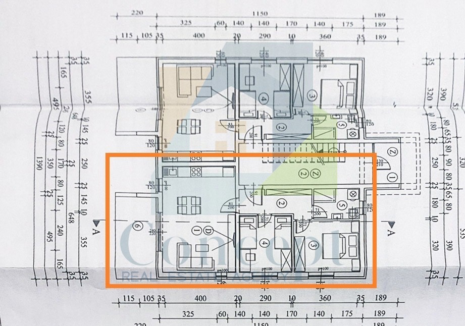 Poreč, okolica, Stan na 1. nadstropju novogradnje, 11 km od morja