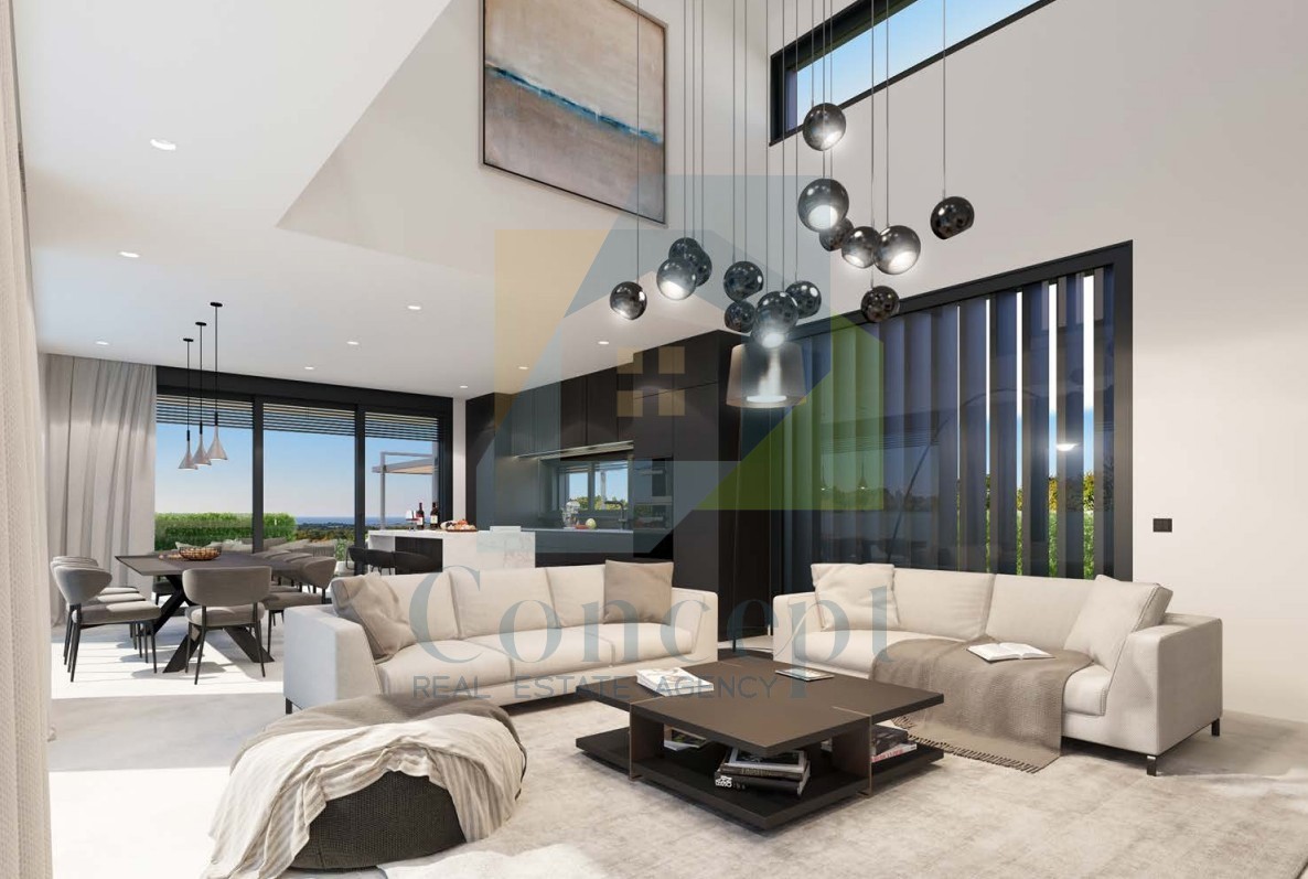 Poreč, okolica, Luksuzna vila s bazenom in pogledom na morje, 5 km od morja