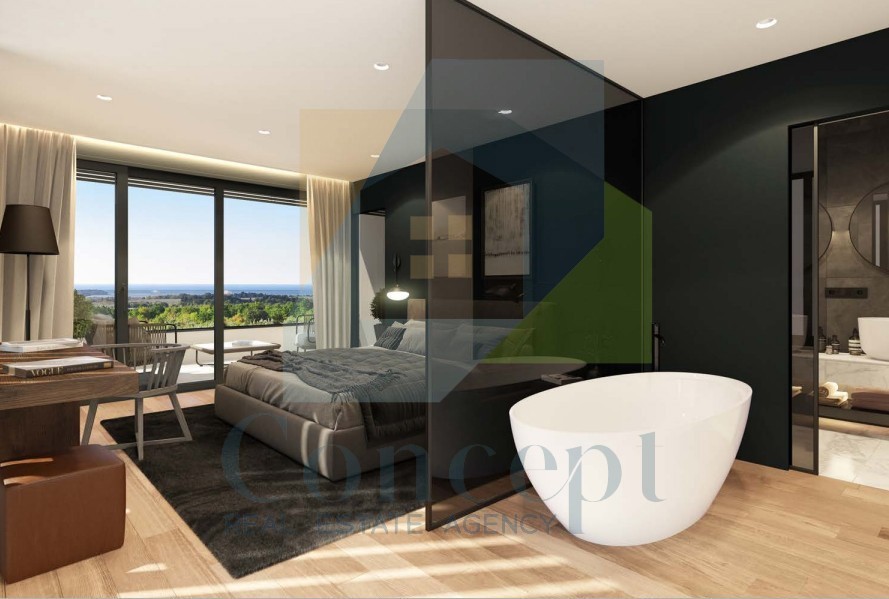 Poreč, okolica, Luksuzna vila s bazenom in pogledom na morje, 5 km od morja