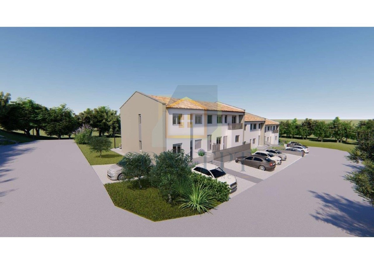 Poreč, Tar, Stan v 1. nadstropju novogradnje, 3 km od morja