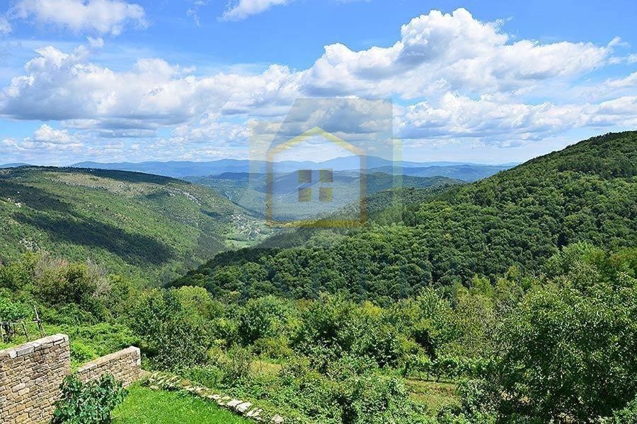 Motovun, okolica, prekrasta avtohtona vila s bazenom in čudovitim pogledom, 28 km od morja