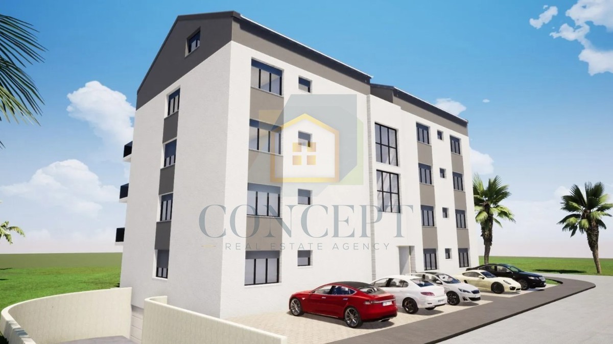 Poreč, Tar - EKSKLUZIVA AGENCIJE - Gradbena parcela s gradbenim dovoljenjem za 12 stanovanj, 3 km od morja