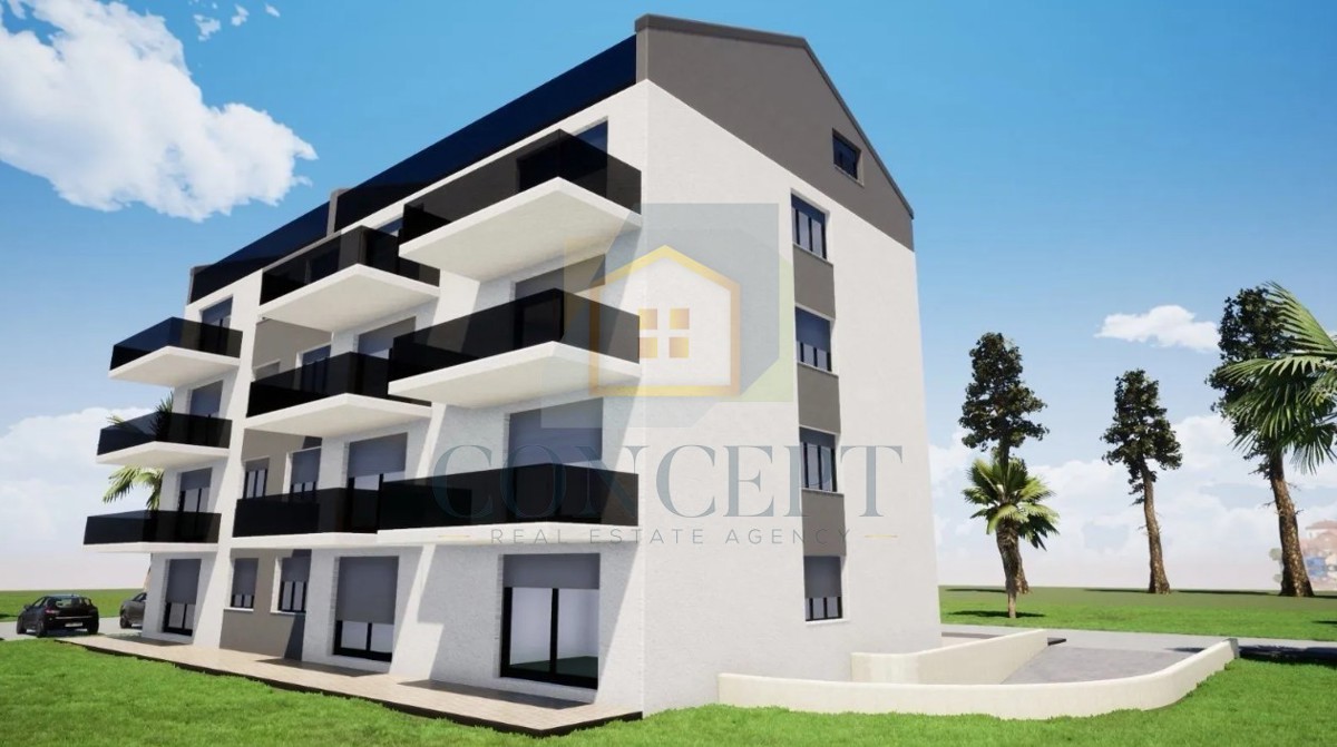 Poreč, Tar - EKSKLUZIVA AGENCIJE - Gradbena parcela s gradbenim dovoljenjem za 12 stanovanj, 3 km od morja