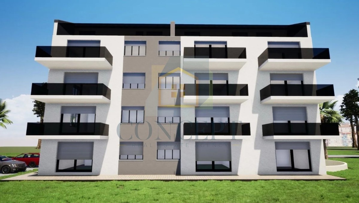 Poreč, Tar - EKSKLUZIVA AGENCIJE - Gradbena parcela s gradbenim dovoljenjem za 12 stanovanj, 3 km od morja