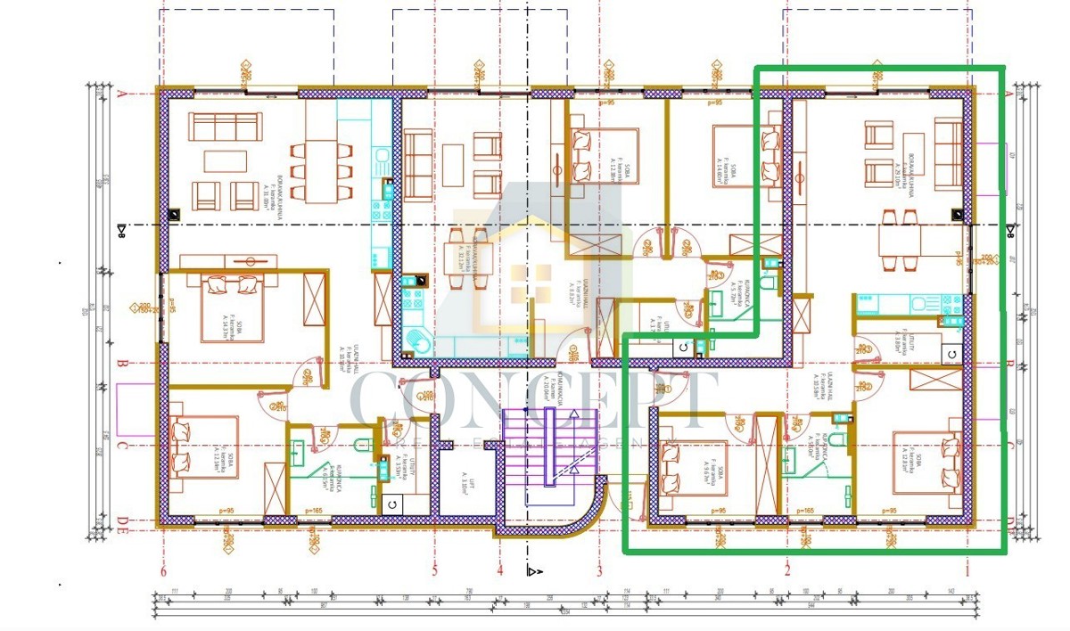Tar, Poreč - EKSKLUZIVNA PONUDA - Stan v pritličju z 2 spalnicama, 3 km od morja
