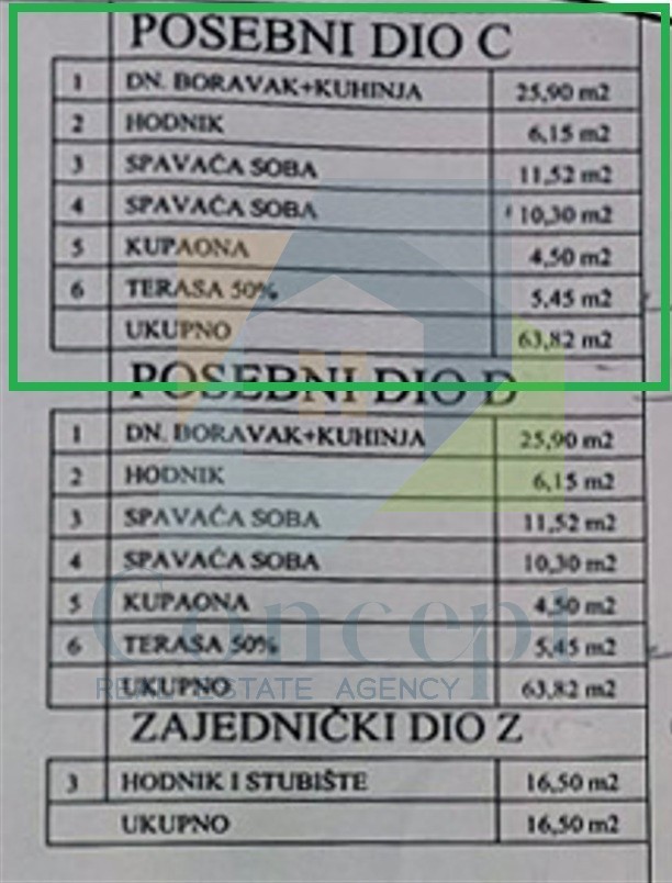 Poreč, okolica, Stan na 1. nadstropju novogradnje, 11 km od morja