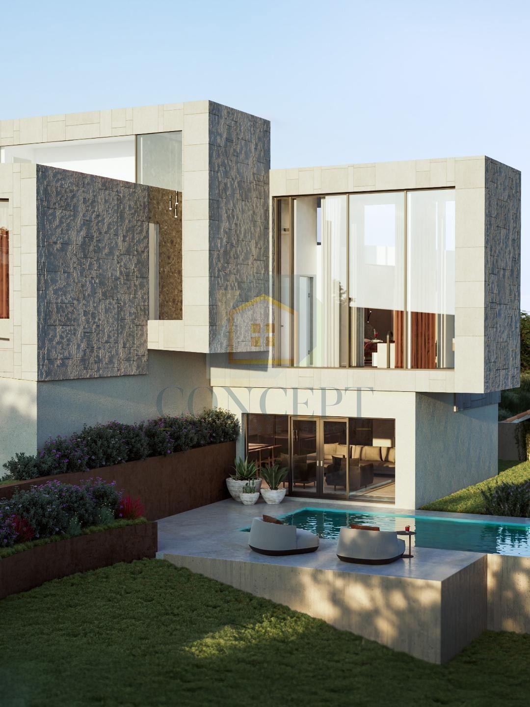 Poreč, okolica, Građevinsko zemljišče z gradbenim dovoljenjem in panoramskim pogledom na morje, 11 km od morja