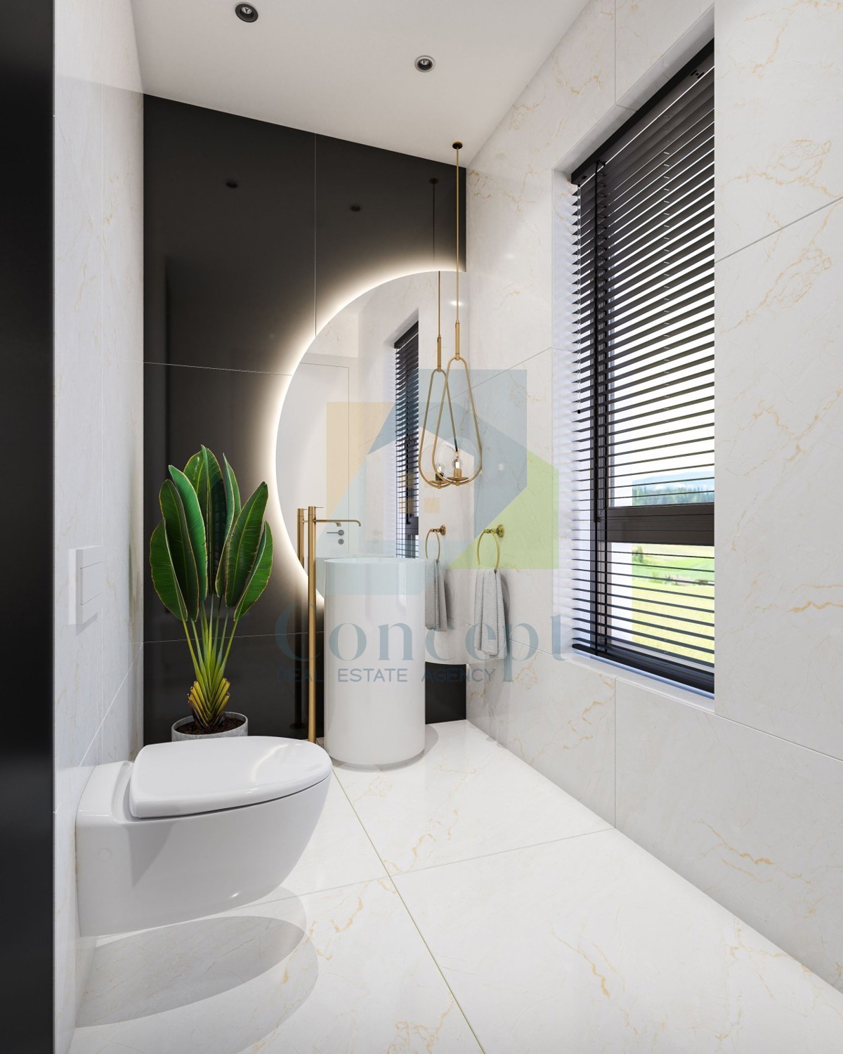 Poreč, okolica, Luksuzna vila s čudovitim pogledom na morje