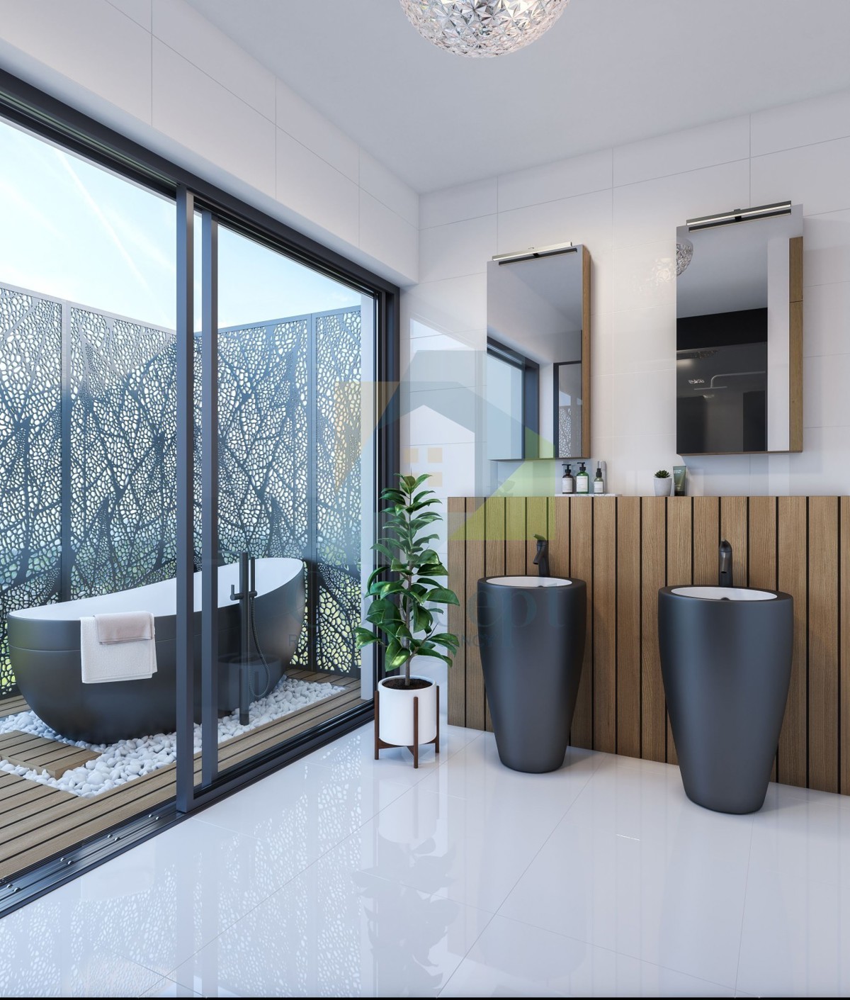 Poreč, okolica, Luksuzna vila s čudovitim pogledom na morje