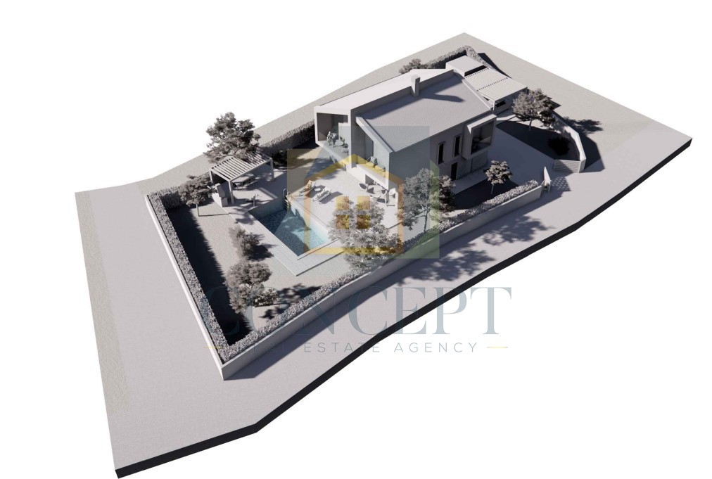 Poreč, okolica, Gradbeno zemljišče s gradbenim dovoljenjem, 15 km od morja