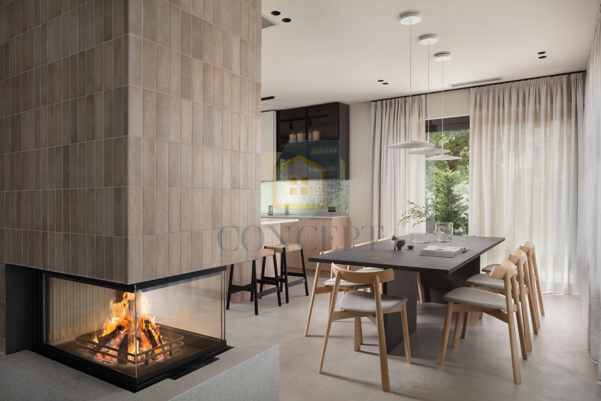 Poreč, Vrsar, okolica, Samostoječa luksuzna vila na mirni lokaciji, 10 km od morja