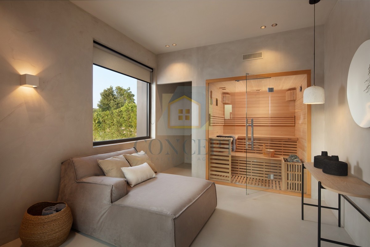 Poreč, Vrsar, okolica, Samostoječa luksuzna vila na mirni lokaciji, 10 km od morja