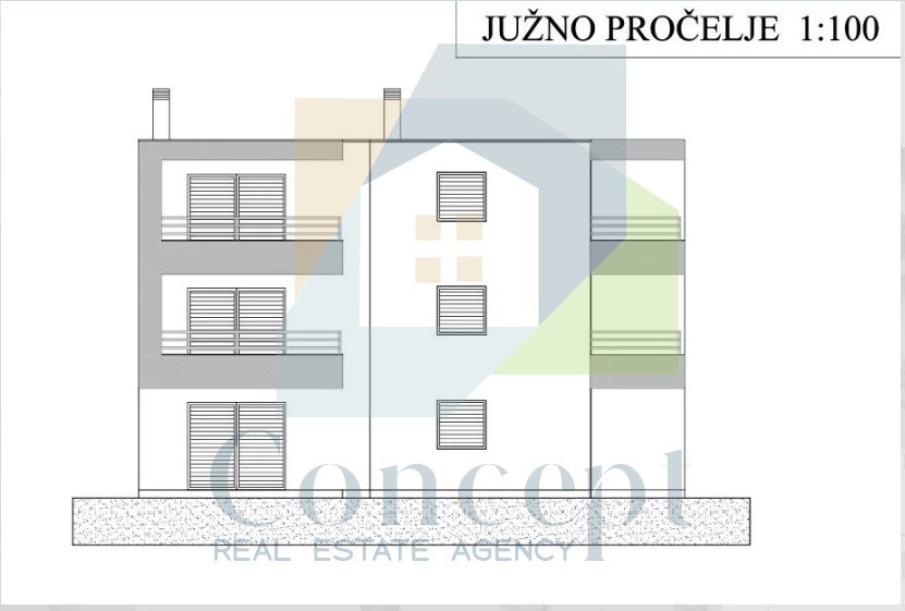 Umag, okolica, Prostoren stan v pritličju s vrtom, 2 km od morja