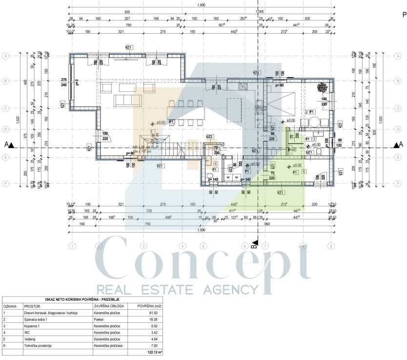 Grožnjan, okolica, Čudovita vila s panoramskim pogledom na morje in naravo, 12 km od morja