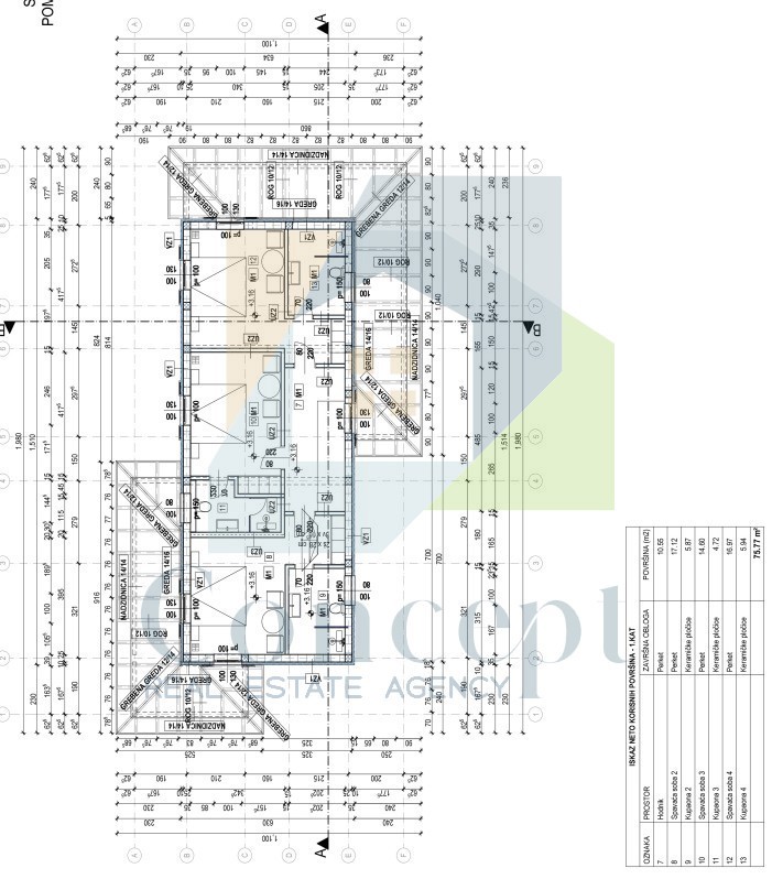 Grožnjan, okolica, Čudovita vila s panoramskim pogledom na morje in naravo, 12 km od morja