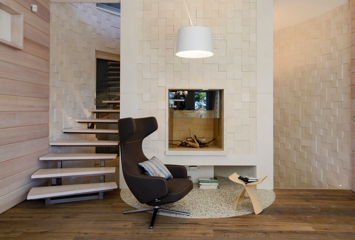 Luksuzna vila ob morju z bazenom in mediteranskim vrtom