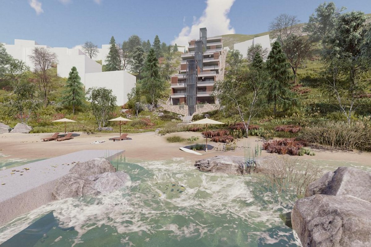 Gradbeno zemljišče ob morju