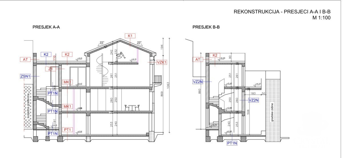 Izjemna redkost v Novigradu – hiša s tremi stanovanjskimi enotami in pogledom na morje
