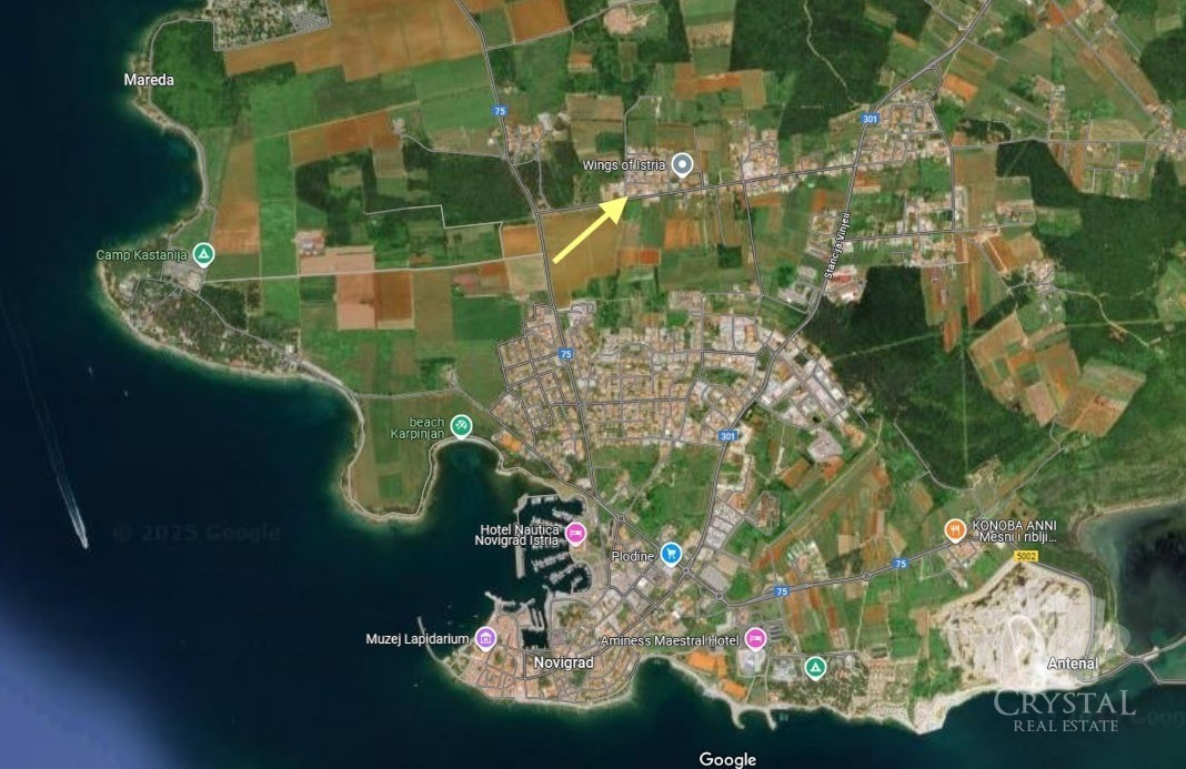 Novigrad - stanovanje v pritličju z veliko teraso