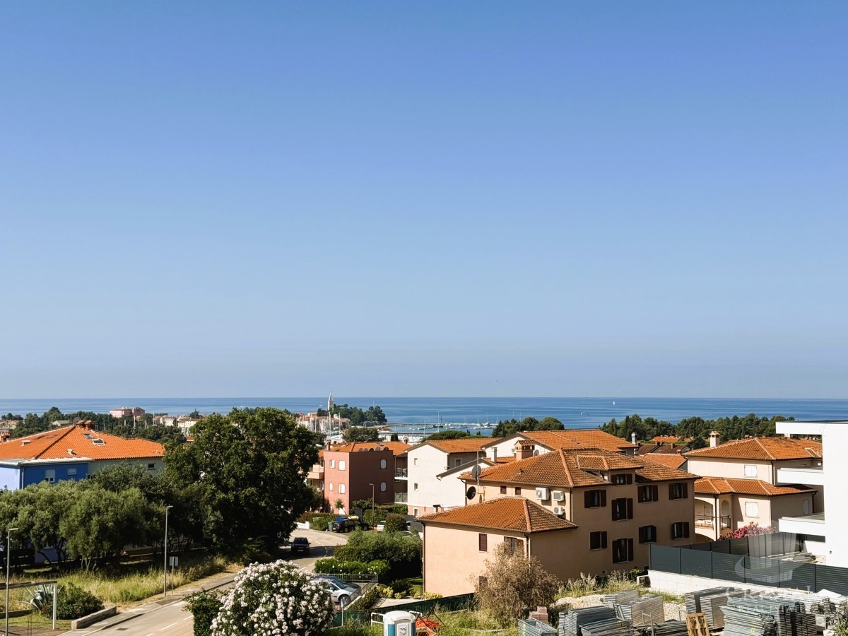 Apartma v Novigradu s pogledom na morje