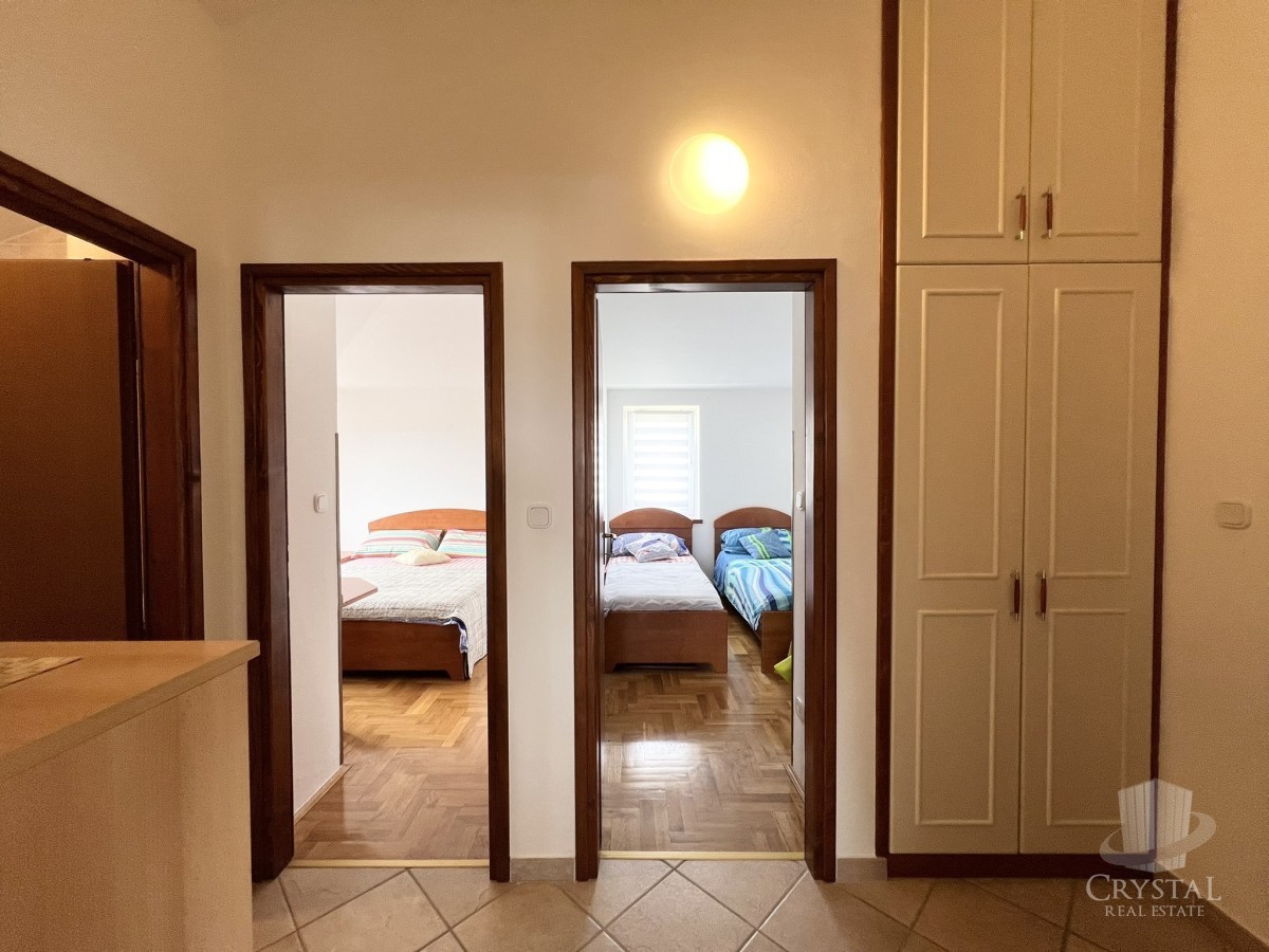 Apartma v Novigradu s pogledom na morje