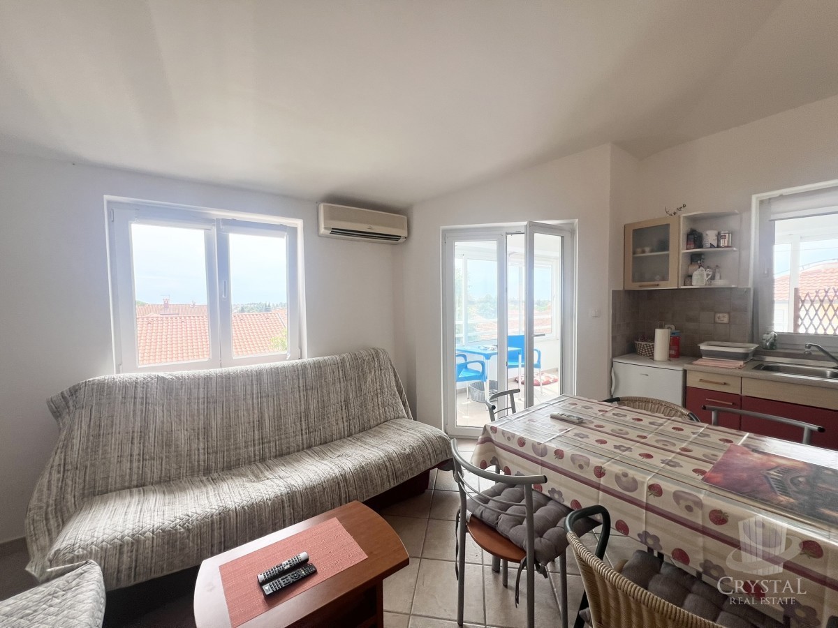 Apartma v Novigradu s pogledom na morje