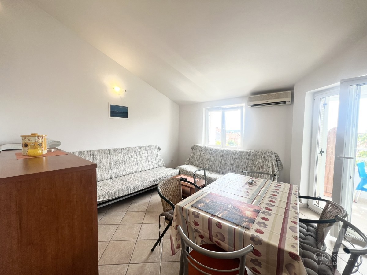 Apartma v Novigradu s pogledom na morje