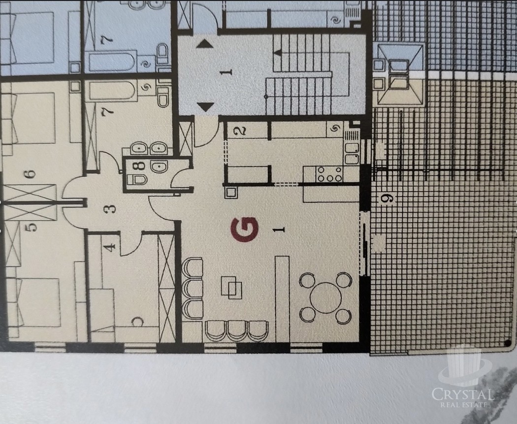 Apartma v Novigradu s pogledom na morje