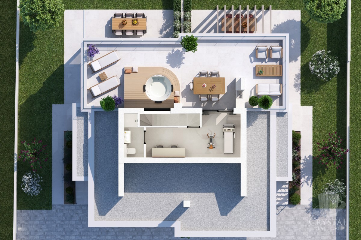 LUKSUZEN APARTMA NA 1. NADSTROPJU V OKOLICI UMAGA, 300 M OD MORA