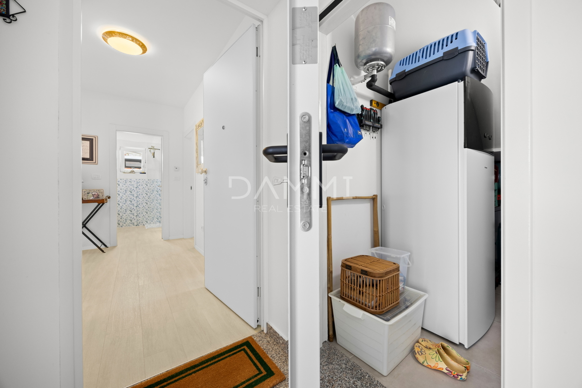 Istra, Medulin - luksuzno dvosobno stanovanje z vrtom, novogradnja