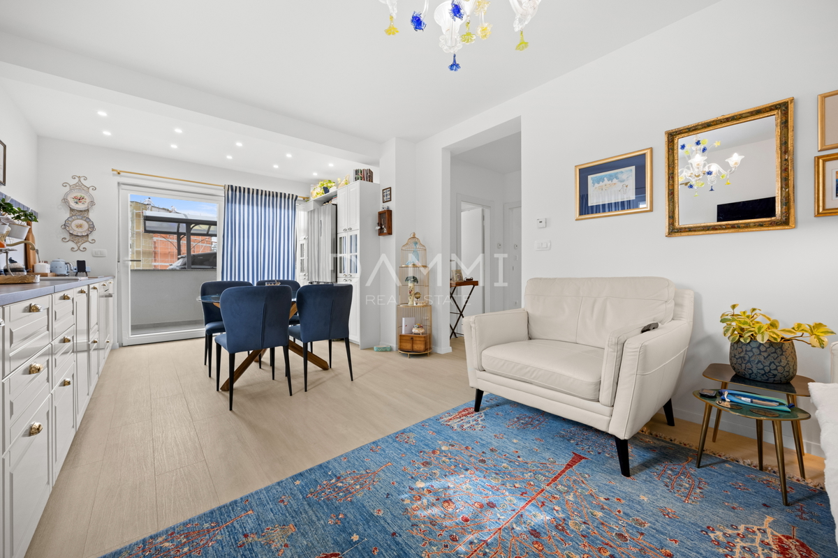 Istra, Medulin - luksuzno dvosobno stanovanje z vrtom, novogradnja